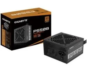 Fonte Gigabyte GP-P550B 550W, 80 Plus Bronze - 28200-P550B-1BRR | R$ 338