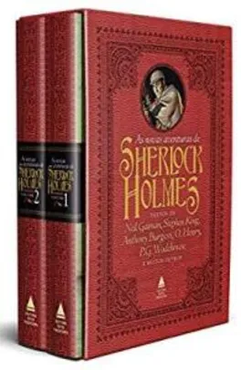 Box - As novas aventuras de Sherlock Holmes - capa dura