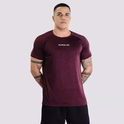 Camiseta Masculina Dry Essential  Mescla Alpha CO