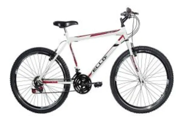 Bicicleta Aro 26 Aero 21 Marchas Velox Branca - Ello Bike | R$ 650