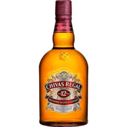 Whisky Chivas Regal 12 Anos, 1L | R$100