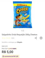 [Cliente Ouro] Cheetos 280g | R$5