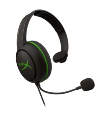 Headset Gamer HyperX CloudX Chat, Xbox, 3.5mm, Black/Green, HX-HSCCHX-BK/WW