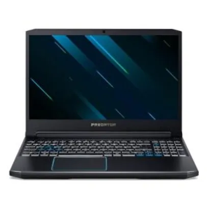 Notebook Gamer Acer Predator Helios 300 PH315-52-748U | I7 9ª | GeForce GTX 1660TI | 16GB | SSD 128GB | HD 1TB - R$ 5850
