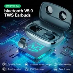 Fone de Ouvido Blitzwolf BW-FYE3 Sem Fio Bluetooth 5.0 | R$191