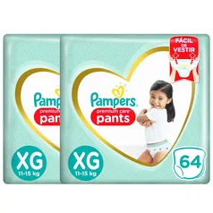 Fralda Pampers Pants Premium Care XG - 128 Unidades