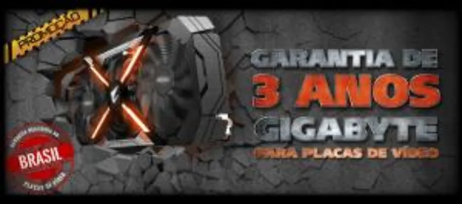 PLACA DE VÍDEO GIGABYTE RADEON RX 570 GAMING 4GB GV-RX570GAMING-4GD GDDR5 - R$699