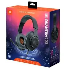 Headset JBL Quantum 100 | R$190