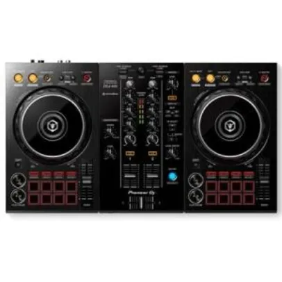 Mesa Controladora Pioneer para DJ, 2 Canais para Rekordbox DDJ 400 | R$ 2.000