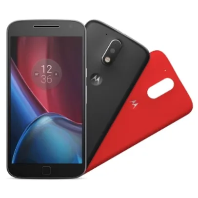 [Eletrum] Smartphone Motorola Moto G4 Plus XT1640 Preto