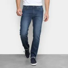 [APP] Calça Jeans Calvin Klein Slim Five Pockets Masculina - Azul