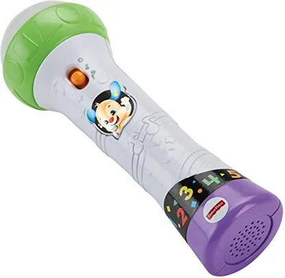 [Prime] Microfone Aprender e Brincar, Fisher Price, Mattel | R$ 90