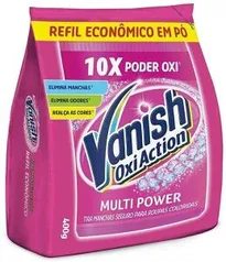 [PRIME + Recorrência] Tira Manchas em Pó Vanish Oxi Action Pink - 400g | R$11