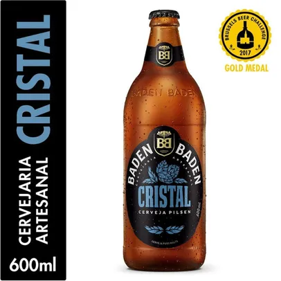 Cerveja Baden Baden Cristal Garrafa 600ml 