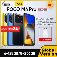 POCO M4 Pro 4G Smartphone 6GB 128GB/8GB 