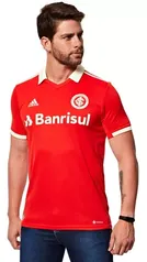 Camisa Masculina Internacional I Vermelha adidas - Oferta