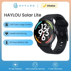 [Moedas R$69,75 / Taxa Inclusa / App]  hAYLOU Solar Lite Smartwatch