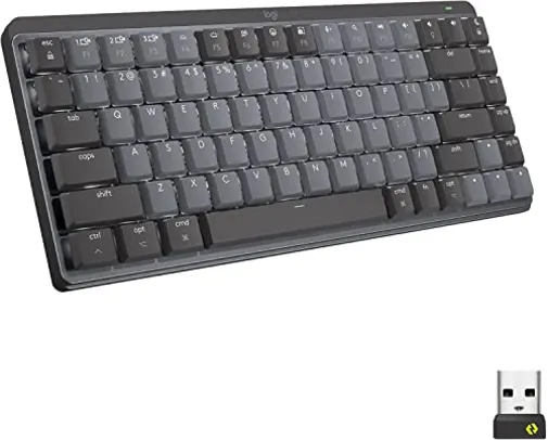 Teclado Mecânico sem fio Logitech MX Mechanical Mini