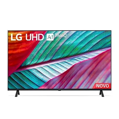 Smart TV 43" 4K LG UHD ThinQ AI 43UR7800PSA HDR Bluetooth Alexa Google Assistente Airplay2 3 HDMI