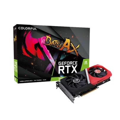 Placa de Vídeo Colorful GeForce RTX 3060 NB DUO V2 L-V, LHR, 12GB, GDDR6, DLSS, Ray Tracing