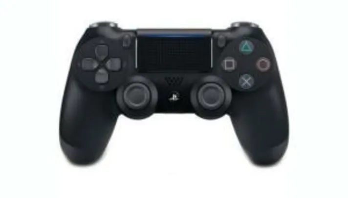 Controle Sony Dualshock 4 PS4, Sem Fio, Preto