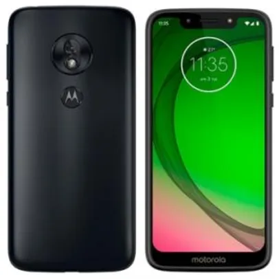 Smartphone Motorola Moto G7 Play Indigo, Dual Chip, Tela 5,7", 4G+Wi-Fi, Android Pie, 13 MP, 32GB | R$799