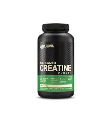 [ PRIME ] Creatina Micronizada  (300g), OPTIMUM NUTRITION, 100 servings (pack of 1)