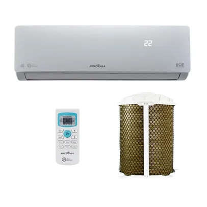 Ar Condicionado Britânia Split Eco Inverter Protect 12.000 BTU/h Frio Branco BAC12000ITFM9W - 220V