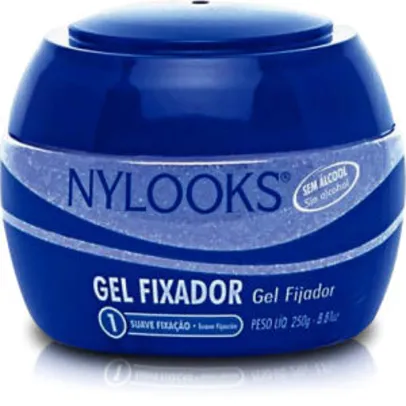 Gel Fixador Mega Azul 250g NY. Looks