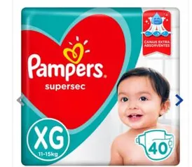 Fraldas Pampers XG-40uni