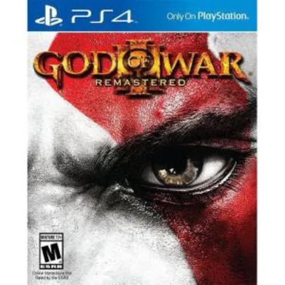 Game - God of War III Remasterizado - PS4 - R$ 23