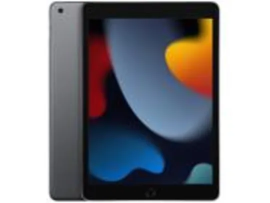 Apple iPad 10,2” Wi-Fi 64GB Cinza-espacial