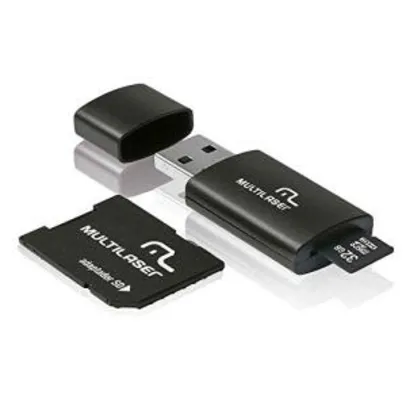 Cartão Micro SD Multilaser 32GB com Adaptador