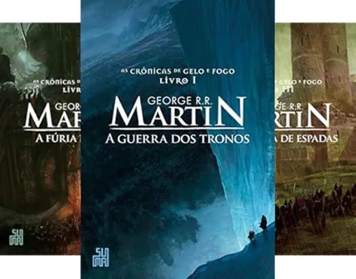 Ebook Box As Crônicas de Gelo e Fogo (5 livros), por George R. R. Martin 