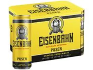 Cerveja Eisenbahn Puro Malte Pilsen 12 Unidades 350 ml