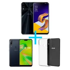 ZenFone 5 4GB/64GB Preto + Zenfone Max Shot 3GB/32GB Preto + Bumper para Zenfone Max shot | R$1.799