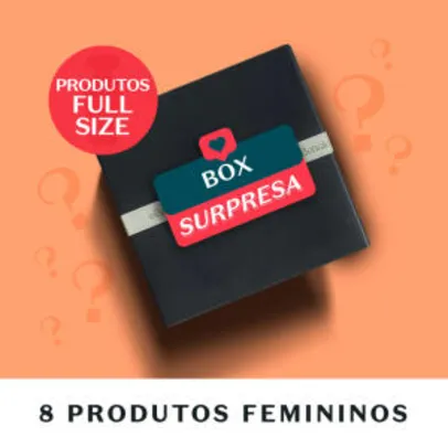 Combo Surpresa Feminino (8 itens) Full Size | R$ 200