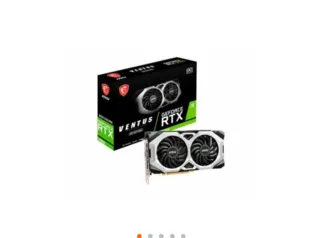 Placa de Vídeo RTX 2060 Ventus GP OC MSI NVIDIA GeForce, 6GB GDDR6, Ray Tracing - GeForce RTX 2060 V