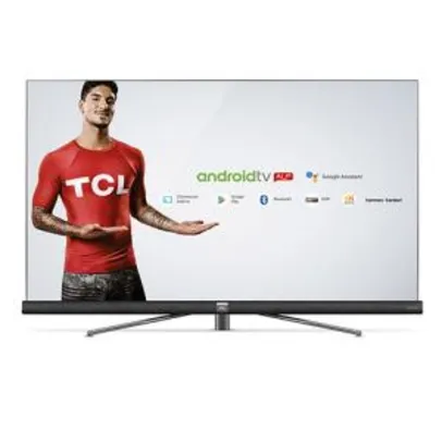Smart TV TCL C6 Android UHD 4K LED 55" - R$2735