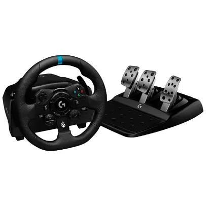 (FAST PRIME) Volante Logitech G923 Racing Wheel para Xbox Series X, Xbox One e PC com Force Feedback TRUEFORCE - 941000157