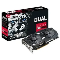 [AME 15%] Placa De Video Asus Rx 580 8gb Dual - R$969