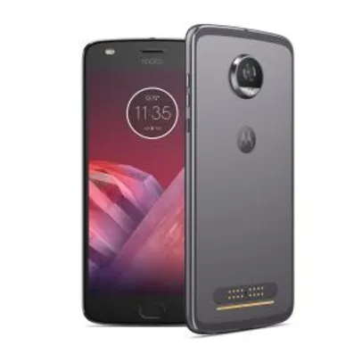 Smartphone Motorola Moto Z2 Play XT1710 Desbloqueado Platinum - R$1479