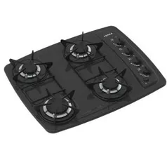 Cooktop Venax 4 Bocas Preto Bivolt GLP | R$180