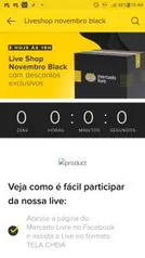 [CUPOM] Para produtos acima de 1k no mercado livre