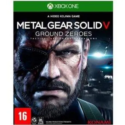 [PONTO FRIO] Jogo Metal Gear Solid: Ground Zeroes - Xbox One - R$ 27,90
