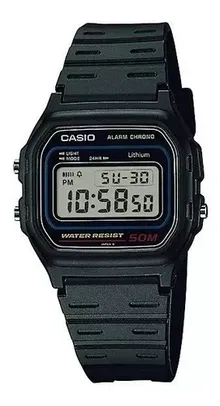 Relógio Casio Masculino Preto Digital Original 