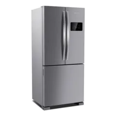 [Cashback de  R$ 400]  Geladeira / Refrigerador Brastemp 554L Inverter Frost Free com Controle de Temperatura Inox BRO85AKBNA