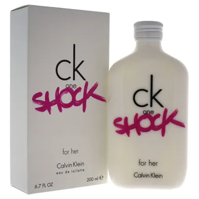 [ame R$324] perfume Ck One Shock For Her por Calvin Klein for Women - 200mL edt Spray