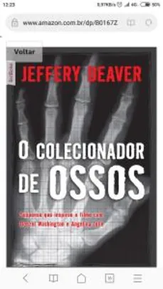 eBook O Colecionador de Ossos - R$4