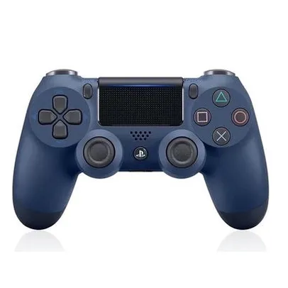 Controle joystick sem fio Sony PlayStation Dualshock 4 midnight blue